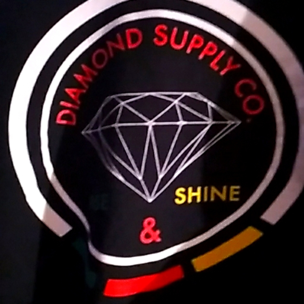 Diamond Supply Co. Sweater Crew MEDIUM NAVY